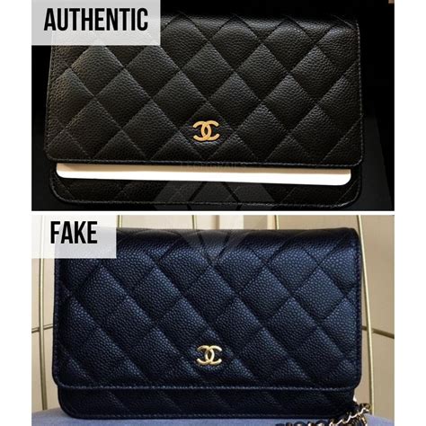 how to spot a fake chanel wallet on chain|authentic chanel counterfeit.